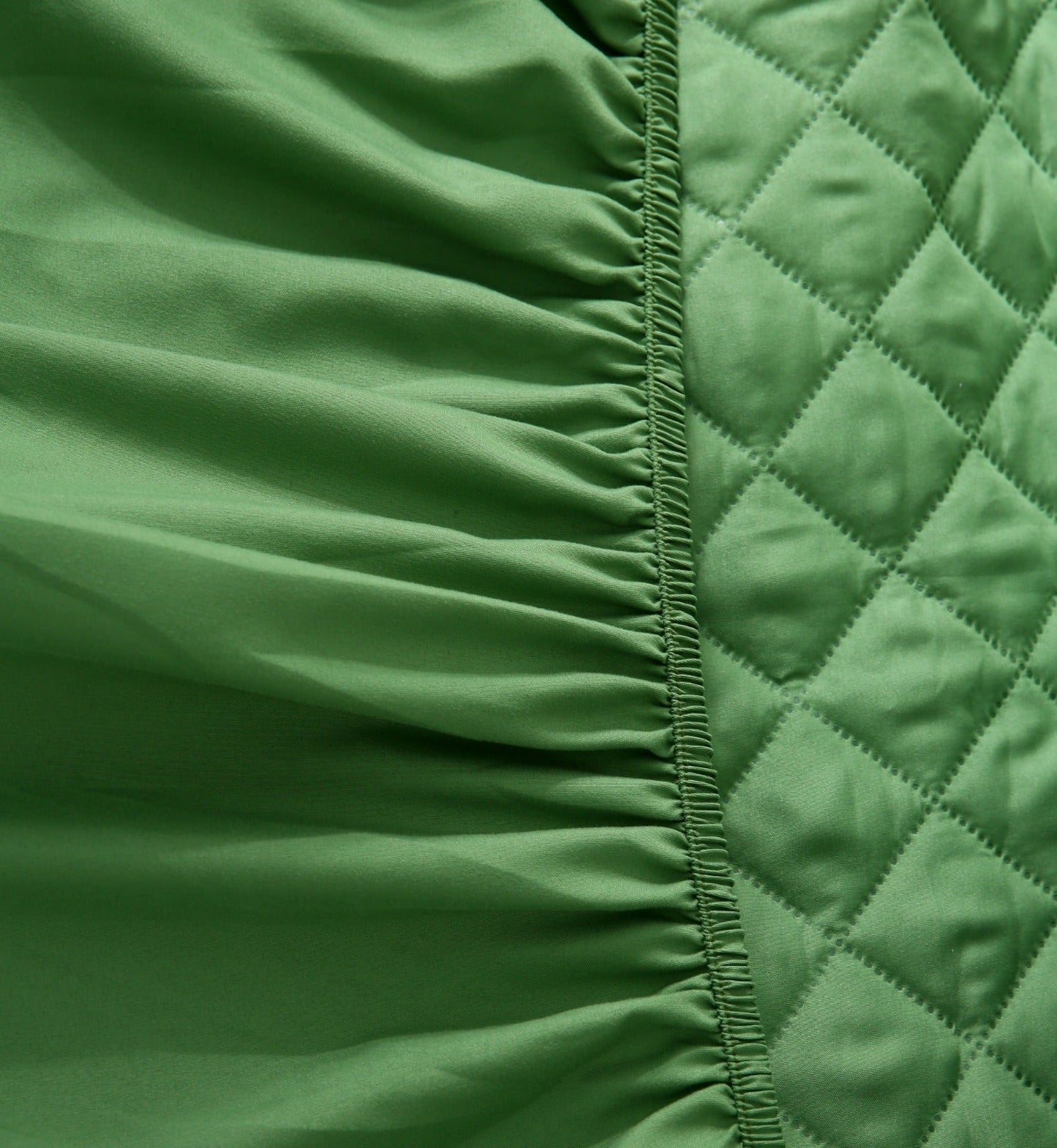 Quilted Waterproof Mattress Protector-GReen